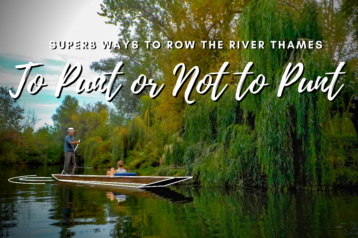 To Punt or Not to Punt Superb Ways to Row The River Thames The